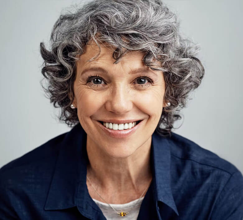 Portrait of a senior woman relaxing