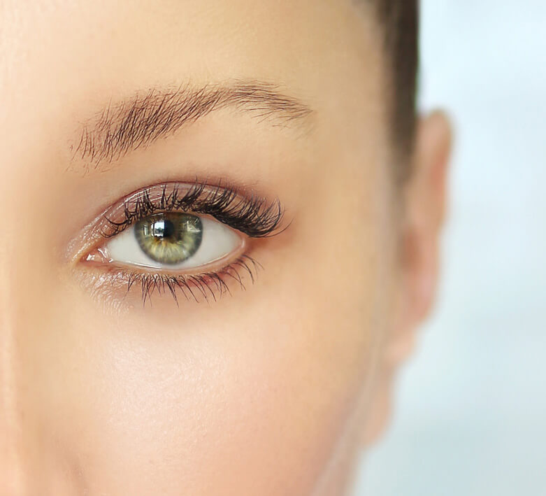 Cropped shot of a woman's eye